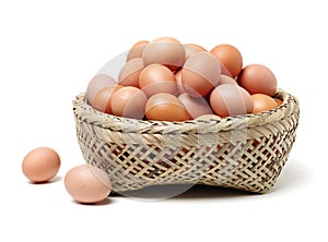 The egg Egg in the basket