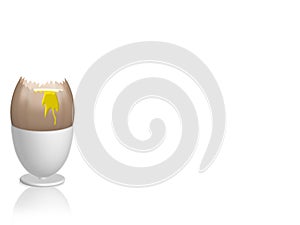 Huevos en huevos taza 