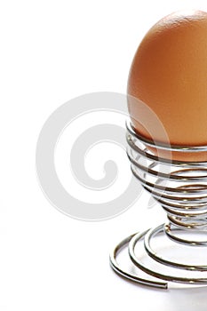 Egg in eggcup photo