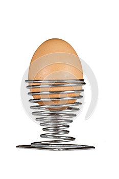 Egg in eggcup photo