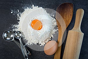 Egg Flour Baking