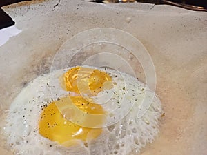 Egg hoppers - Sri Lanka cuisine