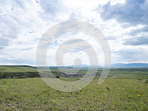 Egg Mountain Paleontology Dig Site near Choteau, Montana