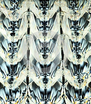 Egg package in polarized light