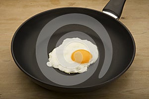 Egg in the pan