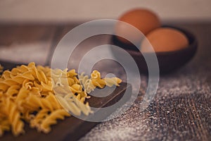 Egg and pasta