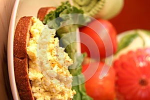 Egg salad sandwich