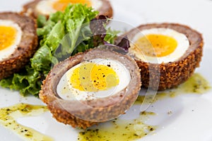 Egg in Sausage Shell photo