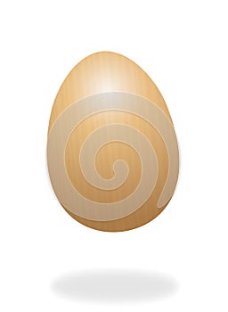 Egg Shaker Wooden Percussion Music Instrument photo
