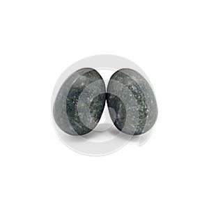 Egg-shaped stone