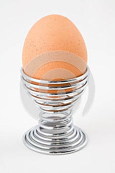 Egg and spiral eggcup