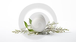 The egg symbolizes the growth of personal faith through a spiritual journey.AI Generated