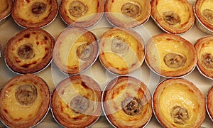 egg tart and Portugese custard tart