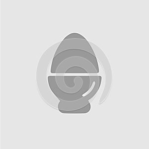 Egg vector icon eps 10.