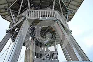 eggetower on the velmerstot in november 2023 after the arson