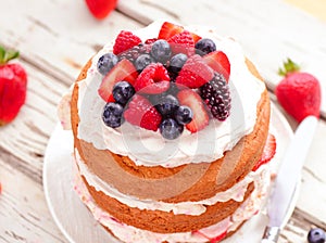 Eggless cake