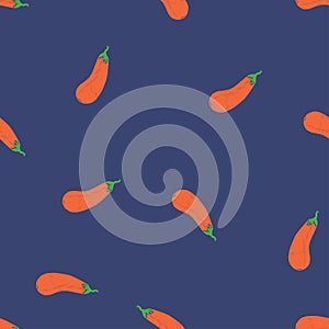 Eggplant coloured blue pathless vector pattern