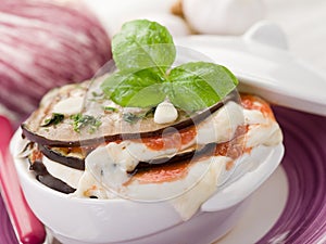 Eggplants parmigiana