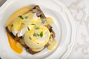 Eggs Benedict for brunch