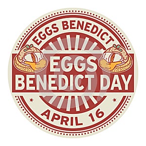 Eggs Benedict Day stamp