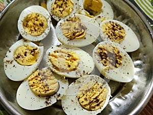 Eggs consume lot of protine.