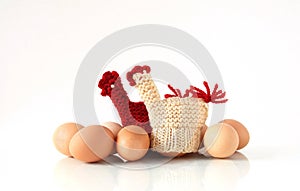 Eggs and Egg Warmer photo