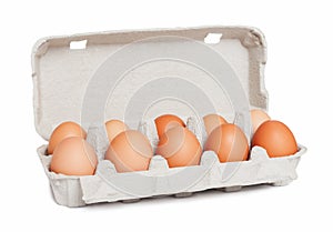 Huevos en paquete 