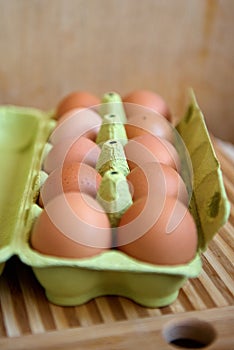 Eggs in packing