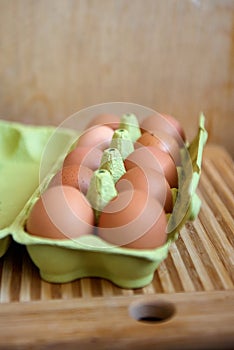 Eggs in packing