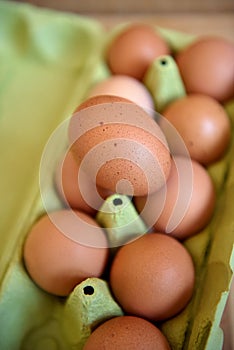 Eggs in packing