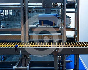 Eggs production line without eggs