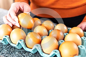 Eggs are very nutritious foods rich in proteins and vitamins