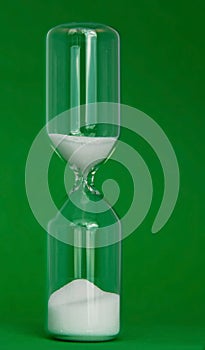 Eggtimer on green