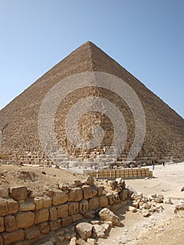 Egipt piramide stone photo