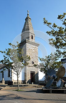 Eglise in Erdeven, brittany france