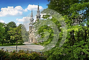 Eglise Notre - Dame de la Visitation on Bld. Gouin in Montreal Ahuntsic borough