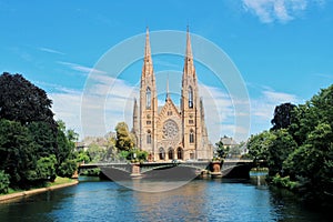 Eglise Saint-Paul of Strasbourg, Alsace, East of France