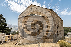 Eglise San Raineru near Lunghignano in Balagne region of Corsica