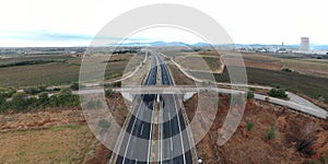 Egnatia international highway in Greece