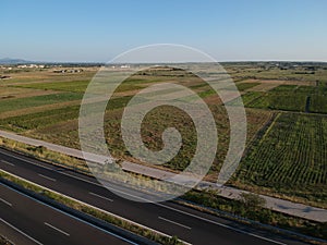 Egnatia international highway in Greece