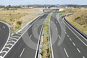 Egnatia motorway in Greece