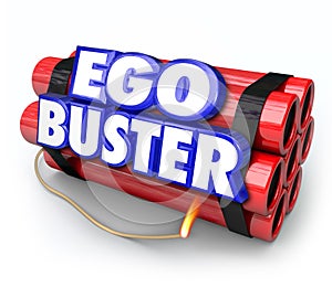 Ego Buster Dynamite Bomb Discouraging Feedback Criticism photo