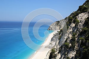 Egremni Beach, Lefkada Island