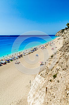 Egremni beach, Lefkada island, Greece