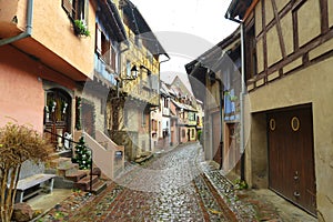Eguisheim, Alsace, France.