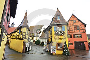 Eguisheim, Alsace, France.