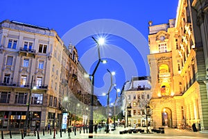 Egyetem Square, Downtown Budapest