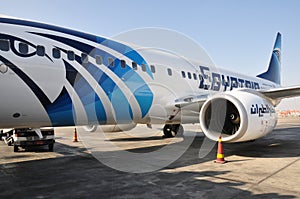 Egypt Air airplane