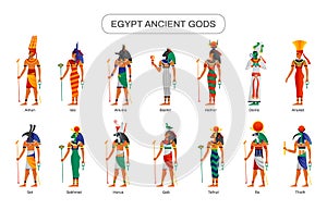 Egypt Ancient Gods Set photo