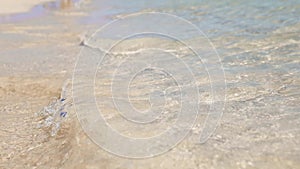 Egypt beach and red sea. Landscapes view of beach sea sand in summer day